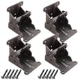 thumbnail image 3 of Table Leg Folding Bracket - Pack of 4  90° Foldable Self-Lock Hinges  Complete with 10 Screws  Sturdy Hardware for Table Extensions  Space-Saving & Easy-to-Install, 3 of 9