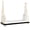 Black + White, variant on GTSABWAY 63 Inch with Cushion and Pillows Acacia Wood Hanging Porch Swing Bench Heavy Duty 400lbs Capacity for Patio Garden Backyard Black