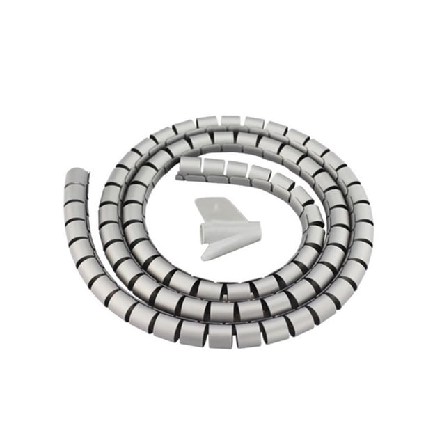 Gestión De Cables Manguito De Cable Flexible Cubierta De Envoltura Organizador Cable Tube Hider Para Oficina En Casa Methold HA040772-02