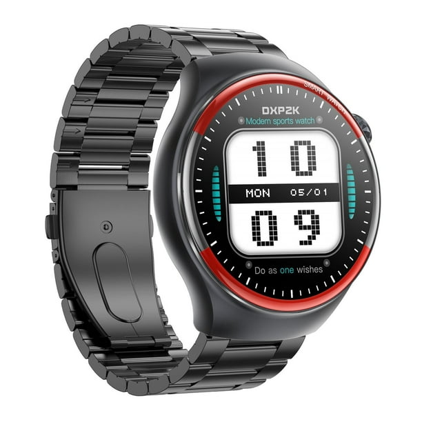 Reloj inteligente con pantalla de 1,43 pulgadas y 360 x 360 para teléfonos Android, reloj inteligente de fitness para hombre y mujer.