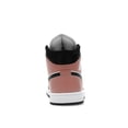thumbnail image 4 of Jordan Men's 1 Mid White Rust Pink Black Shoes, from StockX, 4 of 5