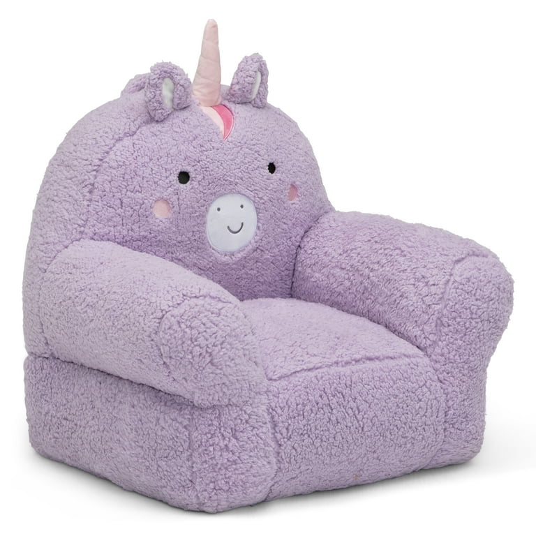 Delta Children Unicorn Cozee Buddy Chair, Purple - Walmart.com