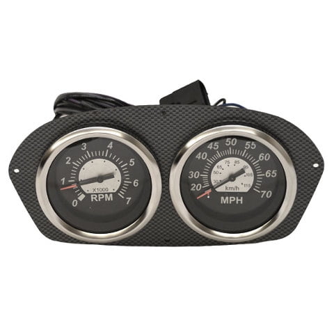 Lund Boat Gauge Panel 2208375 | 9 1/4 x 4 5/8 Inch Gray