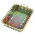 thumbnail image 3 of Drain Pan,Galvanized Oil Drip Tray Oil Drain Container Oil Drain Pan Achieve More, 3 of 14