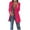 Hot Pink, variant on XFLWAM Women's Casual Button Blazer Office Work Long Sleeve Suit Jackets Solid Color with Pockets Outwear Hot Pink XL