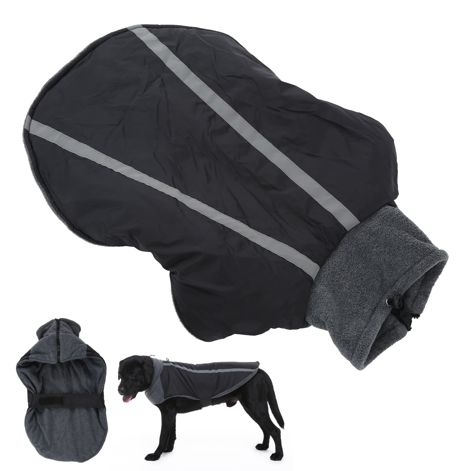 Winter Dog Raincoat Safe Warm Comfortable Waterproof Dog Coat Reflective For Dogs And Puppies