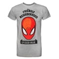 thumbnail image 1 of Marvel Spiderman Mens Grey Spider-Man Short Sleeved T-Shirt (Small), 1 of 4
