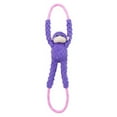 thumbnail image 1 of ZippyPaws 817075 Monkey Rope Tugz Dog Toy, Purple - Large, 1 of 1
