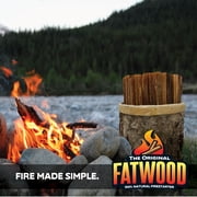 Better Wood Products All Natural Pine Wood Fatwood Firestarter, 5 Pound Box