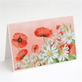 thumbnail image 1 of Poppies & Chamomiles Greeting Cards & Envelopes - Pack of 8, 1 of 1