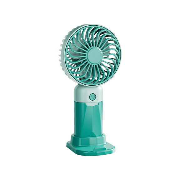 Portable Fan,Three Speed Handheld Fan,USB Charging Small Fan Desktop Fan Base Can Be Used As A Mobile Phone Support for Summer Travel Camping Outdoor Women Gift