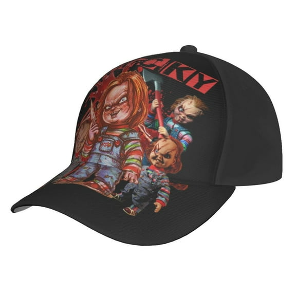 Chucky Horror Unisex Baseball Cap Adjustable Trucker Dad Hat Anti UV Sun Hats Snapback Hat For Men And Women