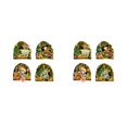 thumbnail image 3 of Ruiboury 1/2/3/5 4pcs/set Fashionable Wall Stickers For Nightlights - Easy Application Waterproof Wide Application 4pcs 2PCS, 3 of 6