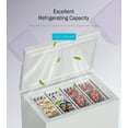 Northair Chest Freezer 7 Cu ft 4 Removable Baskets Quiet Compact