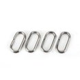 thumbnail image 3 of Anillos Divididos De Pesca, 100 Piezas Kit De Anillos Divididos De Acero Inoxidable Anillos Partidos Ovalados De Gran Resistencia Conector De Aparejos De Pesca De Carpa A Presión, 3 of 8