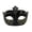 Black, variant on Glitter Painted Half Face Mask for Men, Venetian Style Eye Cover with Filigree Pattern 1-Piece Costume Accessory for Halloween Masquerade Ball Bar Party Performance Purple One Size