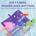 thumbnail image 4 of Big Save,HWRETIE Early Education torns Bad Baby Cloth Book Infant Visual Training Cloth Book, 4 of 6
