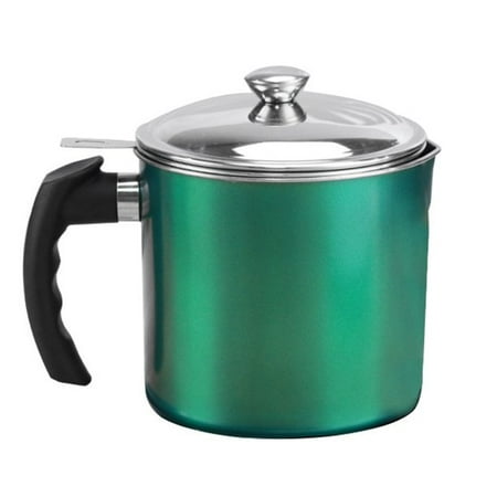

DOPI Thickened Oil Storage Strainer Stainless Steel Supporting Hot Oil Large Capacity Easy Washing Filter Oil Can Kitchen Supply