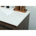 thumbnail image 4 of Elegant Kitchen and Bath 36 inch Single bathroom vanity in walnut, 4 of 8