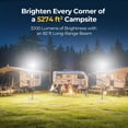 thumbnail image 3 of BougeRV Telescoping Camping Light 3200 Lumen LED Outdoor Lantern 8000mAh 7.55 ft 90-Hour Runtime Rechargeable Tent Lamp for Camping Emergency Hiking, 3 of 10