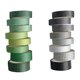 thumbnail image 1 of Juego de 16 rollos de cinta, juegos de cintas decorativas para manualidades, niños, álbumes de recortes, bricolaje, envoltura de regalos, 1 of 5