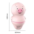 thumbnail image 5 of Jiuai wireless vibrating egg cunnilingus female massager adult s factory direct s Piglet jumping eggs, 5 of 5