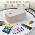thumbnail image 3 of Locbbie Small Lock Box with Code – Lockable Storage Box for Medication, Food, Electronics & Personal Items Safe – BPA-Free, 3 of 8