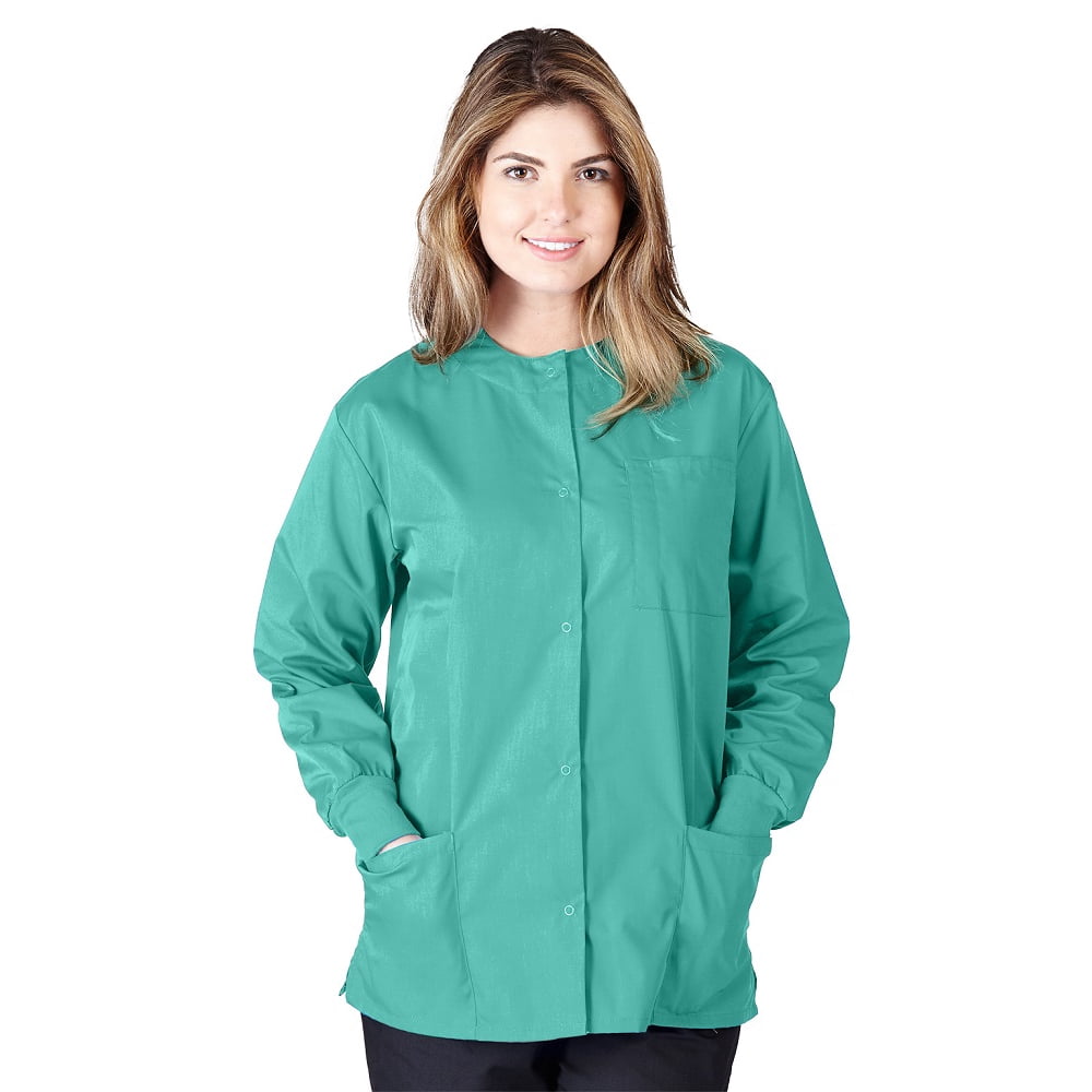 M&M Scrubs M&M SCRUBS Medical Scrub Jacket G102 (Surgical Green