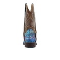 thumbnail image 3 of Roper Girls Southwest Glitter Square Toe Cowboy   Mid Calf Boots, 3 of 7