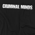 thumbnail image 2 of Criminal Minds Men's Logo T-shirt Large Black, 2 of 7