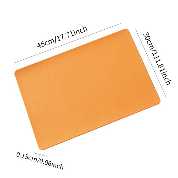 Placemats for Dining Table Set of 4 Leather Place Mats Indoor&Outdoor