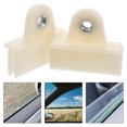 thumbnail image 3 of ColoMX 1 par de ventana de la puerta de vidrio Retenador Retenador Regulador de vidrio Soporte Clip de hoja universal para beige de camión de automóvil, 3 of 7