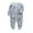 C-Blue Whale, variant on Infant Baby Boys' Long Sleeve Footed One-Piece Button Snap Romper Jumpsuit Cotton Bodysuit Onesies For Newborn 0-12M
