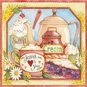 Napkin-Everyday: Jesus Loves You (6.5" X 6.5")-6 Packages Containing 20 Napkins