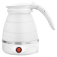 thumbnail image 1 of Calentador De Agua De Tetera Portátil Mini hervidor portátil plegable de silicona, hervidor de agua para acampar (blanco, Reino Unido), 1 of 9