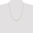 thumbnail image 2 of 14k Yellow Gold 24 Inch .9mm Octagonal Cubetto Omega Snake Chain Necklace Pendant Charm, 2 of 9