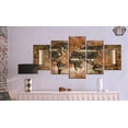 thumbnail image 2 of Tiptophomedecor Stretched Canvas World Map Art - Steel Map - Stretched & Framed Ready To Hang Art, 2 of 4