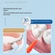 thumbnail image 4 of Cepillo interdental de mango recto, 60 unidades por caja, cepillo para limpieza de espacios entre dientes, cepillo interdental de ortodoncia tipo I, 4 of 6