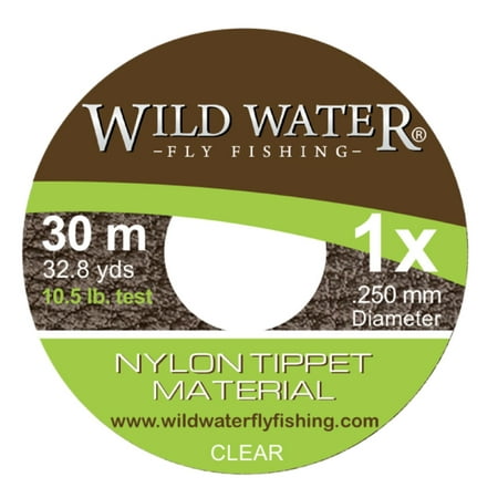 Wild Water Fly FIshing 1X Tippet (Best Fly Fishing Sites)
