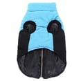 thumbnail image 6 of Fzaqwen Pet Supplies Dog Clothing Cat Warm Apparel Sweater Zipper Jacket For Dogs Blue, 6 of 9
