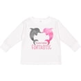 thumbnail image 3 of Inktastic You're Flippin' Fintastic Dolphins Boys or Girls Long Sleeve Toddler T-Shirt, 3 of 5