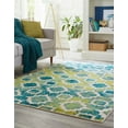 thumbnail image 3 of Rugs.com Azalea Collection Rug – 5' x 8' Blue Medium Rug Perfect For Bedrooms, Dining Rooms, Living Rooms, 3 of 9