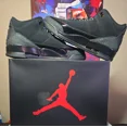 thumbnail image 4 of Ni - ke Ni - ke Air Jordan Retro 3 Black Cat 2025 CT8532-001 Men's Size 12 New In Box, 4 of 5