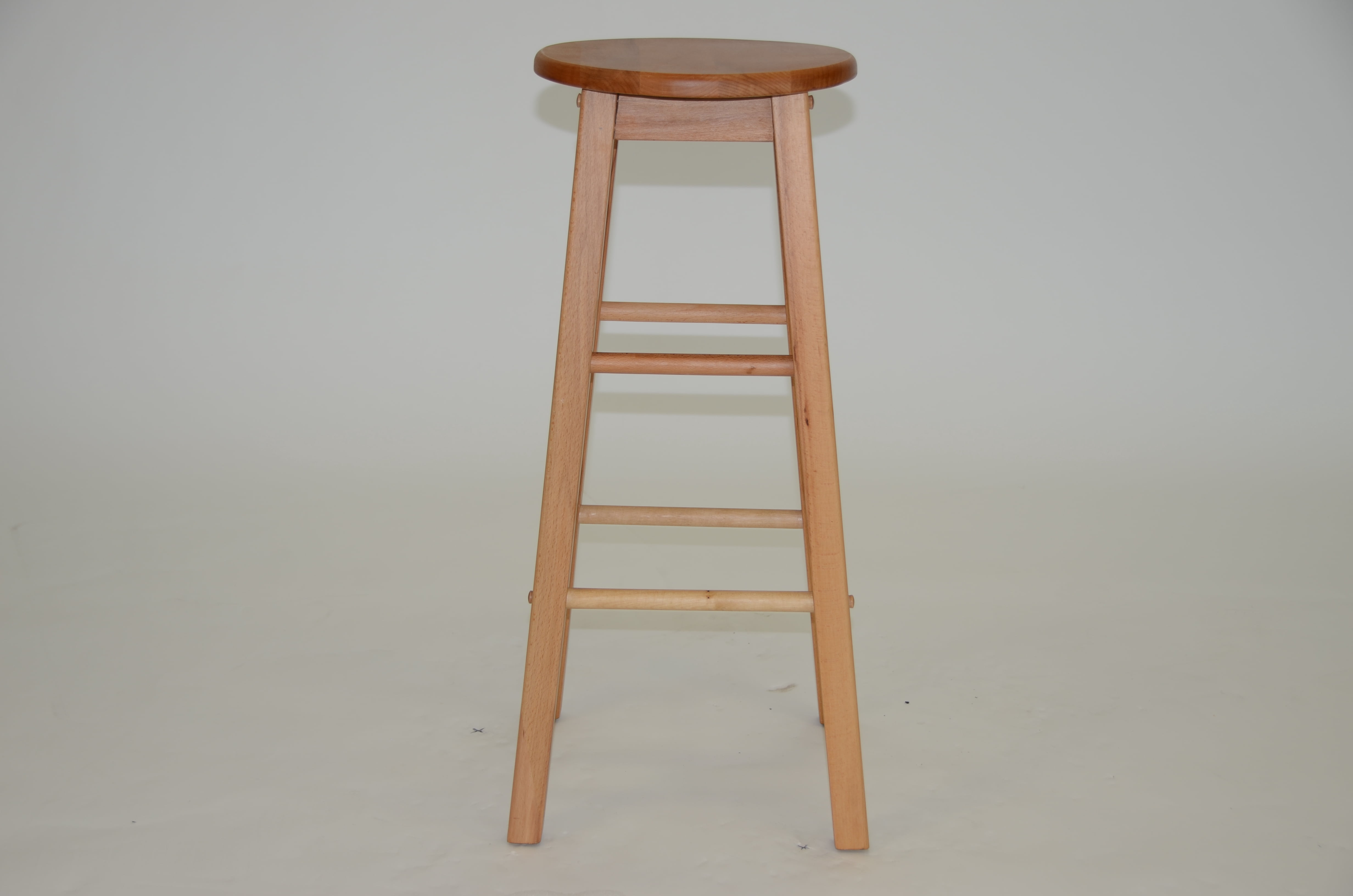 Bar Stool - Wood - Natural - KD Assembly Required (2/Box)