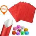 thumbnail image 3 of 100pcs 10x10cm Aluminum Foil Candy Chocolate Biscuits Tin Wrapping Paper DIY Metal Embossing Gift Craft Paper Packaging Paper, 3 of 7