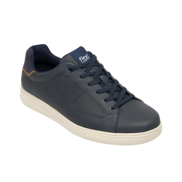 TENIS CABALLERO FLEXI 401216 PIEL AZUL Flexi 401216