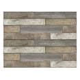 thumbnail image 4 of WallPops Brown Wood Planks Wall Art Kit, 4 of 4