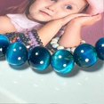 thumbnail image 3 of Natural Stone Bead Bracelets for Men Charming Hand-made Beads Bangle for Wedding, 3 of 5