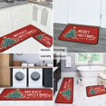 thumbnail image 6 of Kitchen Mat Set of 2 Anti Fatigue Christmas Kitchen Mats for Floor,Farmhouse Triangle Tree Merry Christmas Kitchen Rugs and Mats for Bathroom,Room Outdoor (47x17+30x17 Inches), 6 of 7