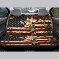 thumbnail image 6 of Pzuqiu American Flag Giraffe Easy to Install Car Seat Covers Set, Full Set Breathable Fit for Truck, 6 of 10